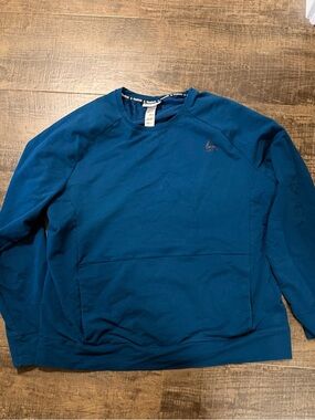 Reebok Men’s Blue Crewneck Pullover